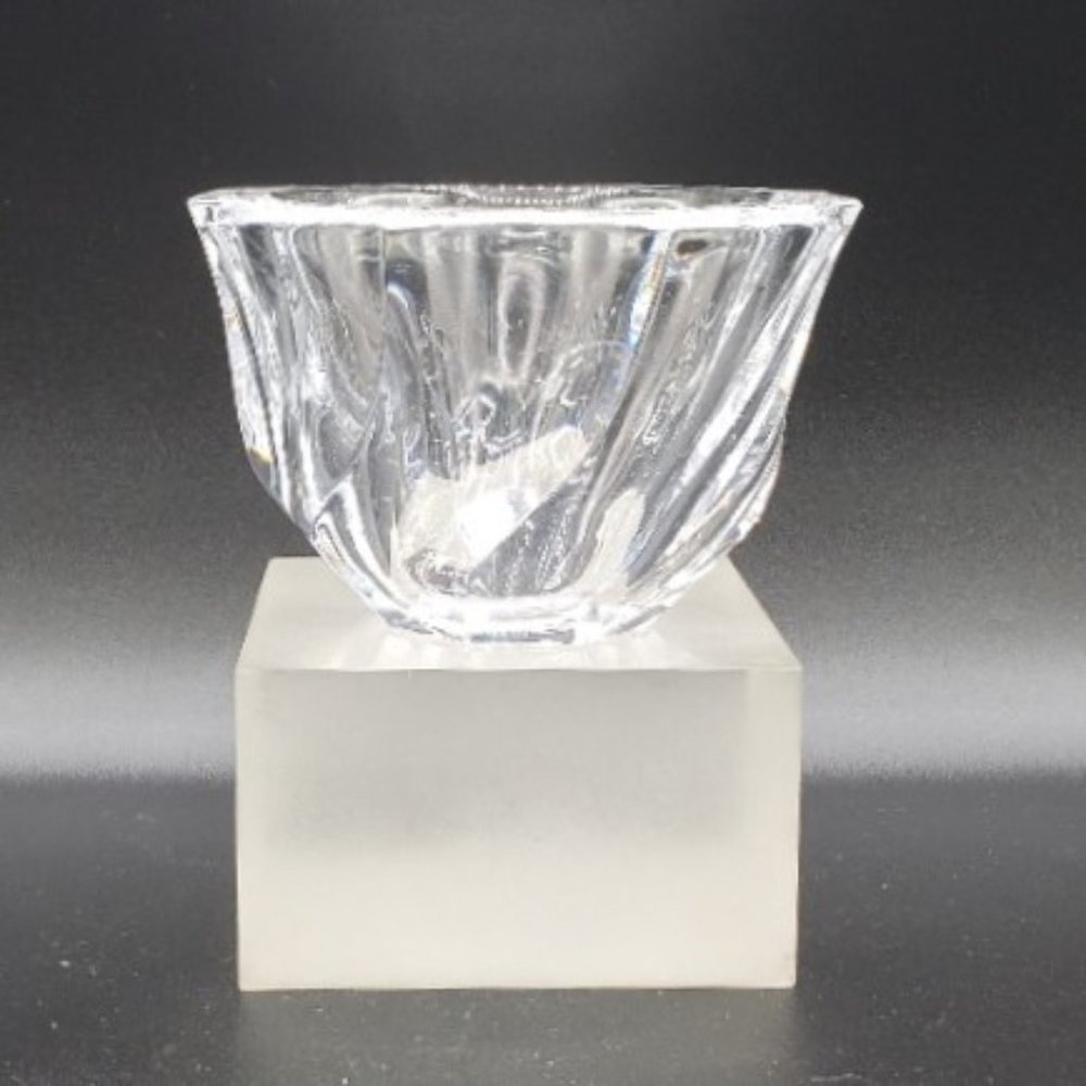 Vintage ORREFORS votive/candy dish Residence by Olle Alberious